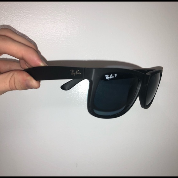 ray ban justin matte black polarized ray ban justin matte black polarized